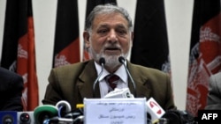 The head of Afghanistan's Independent Election Commission (IEC), Ahmad Yusof Nuristani