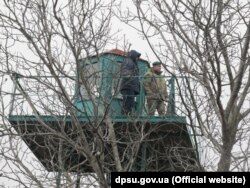 Grănicer moldovean între Transnistria si Ucraina