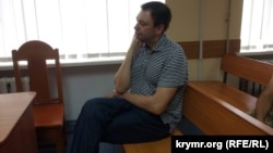 Глава «РИА Новости-Украина» Кирилл Вышинский в Херсонском городском суде, 5 сентября 2018 года 