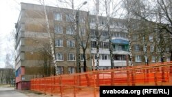 Невялікі сквэр, які зьбіраюцца зьнішчыць дзеля будоўлі