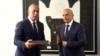 Lider Alijanse za budućnost Ramuš Haradinaj i čelnik Demokratskog saveza Kosova Isa Mustafa