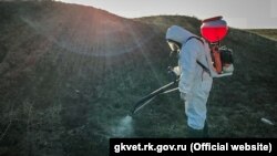 Співробітник Держкомітету ветеринарії в Ленінському районі