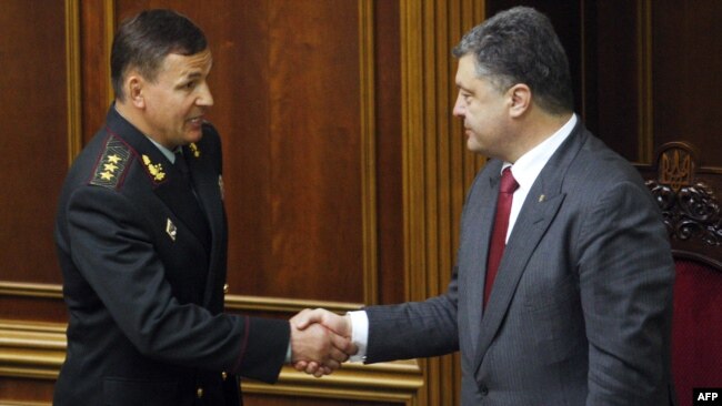 Президент Порошенко та керівник УДО Гелетей