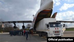 Русия гадәттән тыш хәлләр министрлыгы Кырымга 300 күчмә генератор китерде