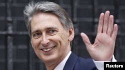 British Defense Secretary Philip Hammond