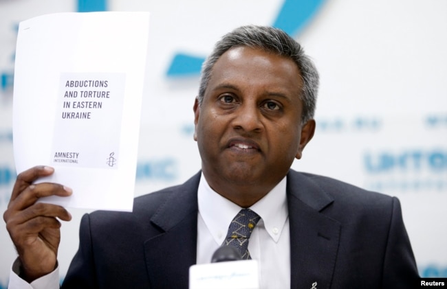 Amnesty International's Secretary-General Salil Shetty (file photo)
