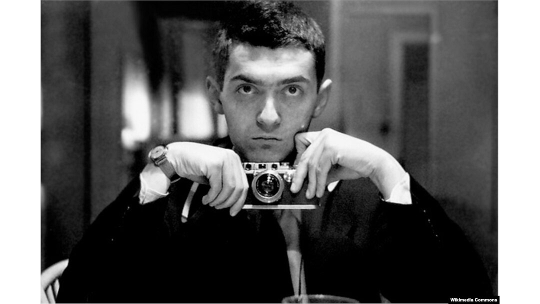 Stanley Kubrick gənclik illərində.
