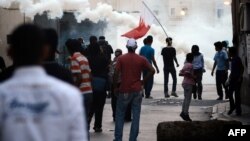 Архивска фотографија: Протести во Бахреин.