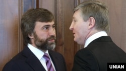 Вадим Новинский (слева) и Ринат Ахметов (архівне фото) снова будут представлять Донбасс