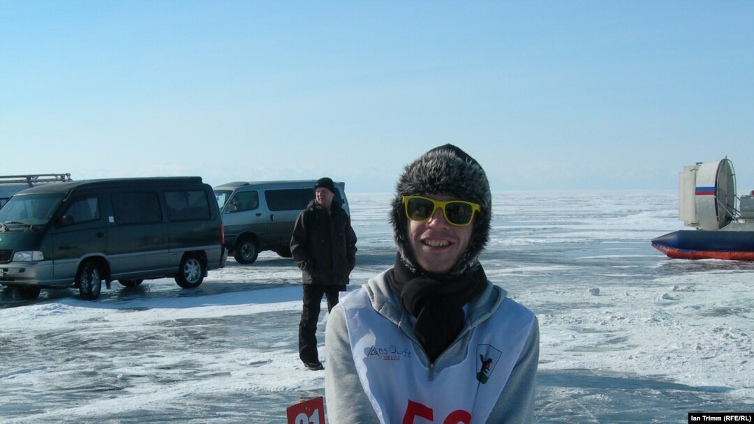 Tom at the half-way point.