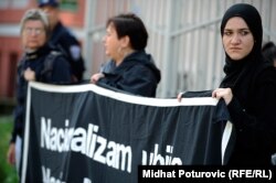 Mirjana Mirosavljević Bobić: Braniteljke ljudskih prava iritiraju konzervativne i fašističke struje (Foto sa jednog od protesta Žena u crnom)