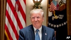 The White House has called the Democratic-led impeachment probe into U.S. President Donald Trump (pictured) "completely baseless." (file photo)