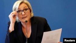 Marine Le Pen, lidera Frontului Național din Franța