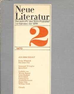 Moldova, Neue Literatur Review, 1970