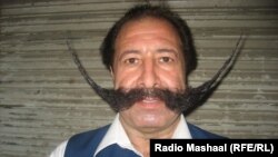 Amir Muhammad Afridi sports a 30-centimeter mustache.