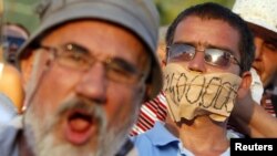 Protest împotriva lui Traian Băsescu la Bucureşti, 21 august 2012.