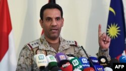 Saudi led coalition spokesman Turki Al-Malki (file photo)