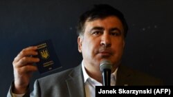 Михаил Саакашвили, бывший президент Грузии и бывший губернатор Одесской области Украины.