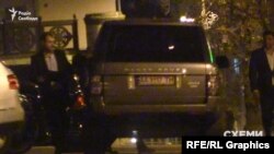 Cтоличний забудовник Мхітарян вийшов з Кабміну й сів у авто, але не своє