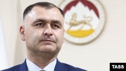 South Ossetia's de facto leader, Alan Gagloyev (file photo)
