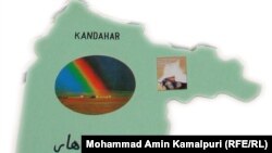 Afghanistan – Kandahar Map which is cut by Kamalpuri from the map of Afghanistan on Thursday 13th January 2011 