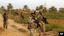 قوات أميركية شمال بغداد