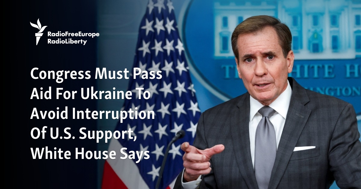 Congress Must Pass Aid For Ukraine To Avoid Interruption Of U.S ...