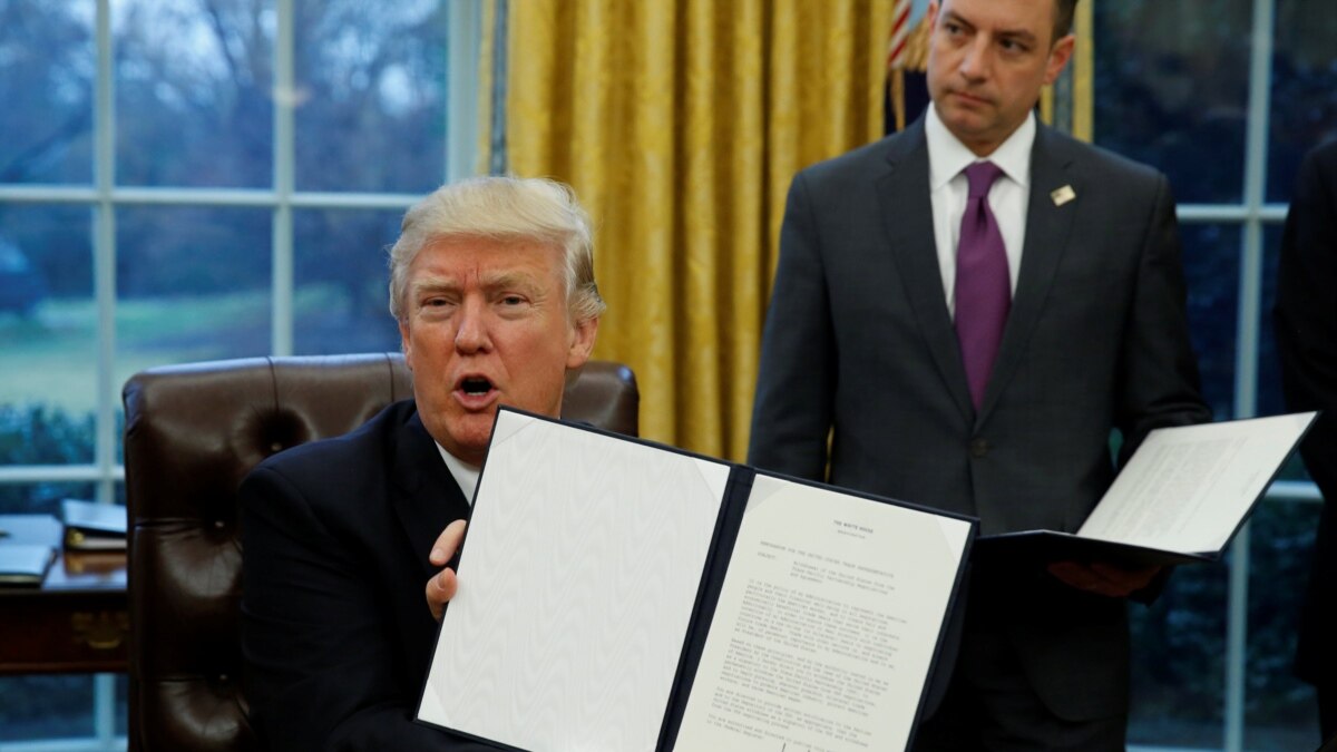 Trump Withdraws U.S. From Trans-Pacific Trade Pact