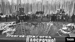 Нафтопровід Уренгой-Помари- Ужгород, грудень 1982
