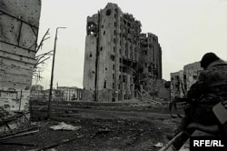 Грозный в руинах во время Первой российско-чеченской войны середины 1990-х годов (иллюстрационное фото)