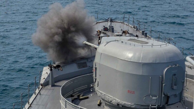 «Си Бриз-2019»: «Гетман Сагайдачный» и корабли НАТО отработали элементы морского боя (+фото)
