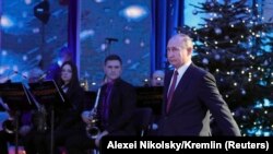 Новогодний прием в Кремле 