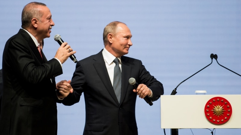 Путин менен Эрдоган “Түрк агымы” газ куурунун бөлүгү бүтүшүн белгилешти 