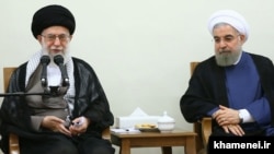 Ali Khamenei və Hassan Rohani
