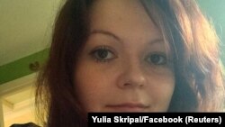 Iulia Skripal, un selfie pe Facebook