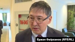 Ерлан Сағадиев, білім және ғылым министрі. Астана, 6 ақпан 2018 жыл.
