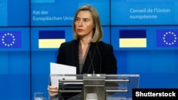 EU High Representative for Foreign Affairs and Security Policy Federica Mogherini. File photo