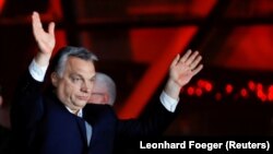 Wengriýanyň premýer-ministri Wiktor Orban, Budapeşt, 8-nji aprel, 2018