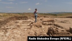 Археолошкиот локалитет Градиште во селото Младо Нагоричане во близина на Куманово.