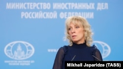 Purtătoarea de cuvînt Maria Zaharova