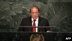 Pakistani Prime Minister Muhammad Nawaz Sharif.