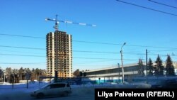 Строительство жилого комплекса "Сосновый бор" в Новосибирске