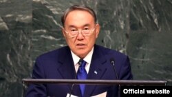Президент Казахстана Нурсултан Назарбаев на саммите ООН. Нью-Йорк, 27 сентября 2015 года.
