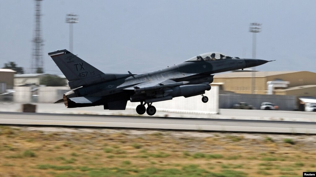 A US Air Force F-16