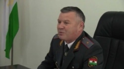 Khatlon regional police chief Iskandar Solehzoda (file photo)