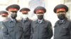 Кыргызстанские милиционеры.