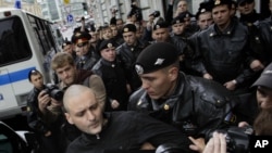 Задержание Сергея Удальцова, сентябрь 2011