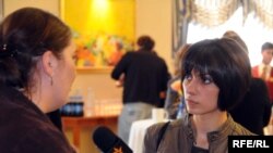 Tbilisi -- Eka Kevanishvili, RFE/RL Tbilisi Bureau corespondent, 2009.
