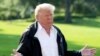 U.S. President Donald Trump speaks to the press before boarding Marine One on the South Lawn of the White House in Washington, September 19, 2018