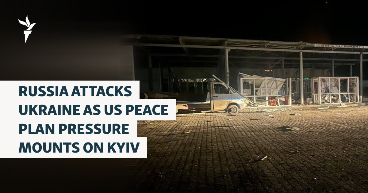 Russia Attacks Ukraine Amid Rising US Pressure On Kyiv Over Peace Plan